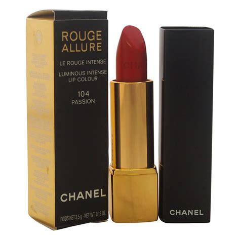 chanel lipstick 104 passion|Chanel Rouge Allure Lipstick .